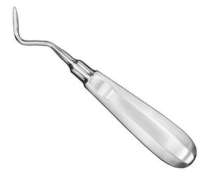 Instrumento Quirúrgico Reutilizable, Elevadores Dentales Manuales de Acero Inoxidable con Empuñadura Acolchada de Lujo, Certificación CE Clase I, Plateado - Product Image 3