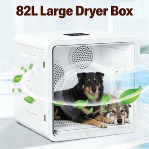 Caja Secadora para Mascotas de Gran Espacio 82L, Gabinete de Secado Automático para Perros y Gatos, Secado Rápido para Múltiples Mascotas, Bajo Ruido, Uso Comercial - Product Image 1