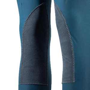 Pantalones de equitación de cintura alta para mujer, largos, de color sólido, elásticos en cuatro direcciones, de nailon y spandex, con cremalleras. - Product Image 6