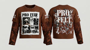 Camiseta de Verano para Hombre, 100% Denim de Alta Calidad, con Parches Personalizados con Logotipo y Nombre de Marca, Cuello Redondo, Cómoda, Transpirable, Estilo Hip Hop - Product Image 4