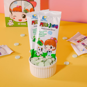 Bolsa de caramelo duro con sabor a fresa dulce, delicioso caramelo comprimido apto para todos los niños, marca Dai Long - Product Image 1