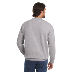 High Quality Low Price Stylish Solid Color Knitted Anti-Wrinkle Fleece Men's Sweatshirts Slim Fit Comfortable Winter Sweatshirts - Product Image 3