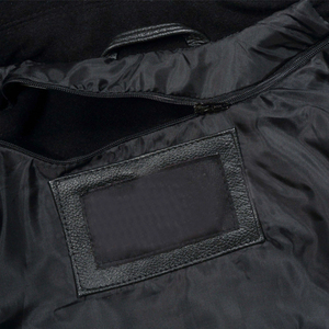 Chaquetas Universitarias de Lana para Hombre, Estilo Bomber, con Parches Bordados, Ropa de Invierno de Moda, OEM - Product Image 5