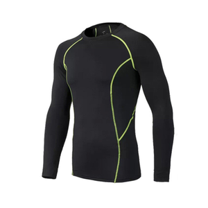 Camiseta de Compresión de Manga Larga para Hombre, Personalizable, de Tela Cómoda para Gimnasio, Venta Caliente - Product Image 5