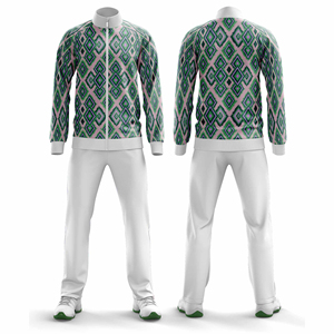 Ensemble de survêtement sportif personnalisé pour hommes et femmes, veste athlétique, pantalon de jogging, vêtements d'équipe, fournisseur de vêtements de sport en gros - Product Image 1