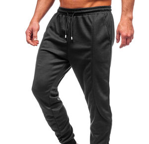 Pantalones Deportivos Ligeros con Lavado Ácido y Estampado Gráfico para Hombre, Estilo Casual, 100% Algodón, Cintura Elástica - Product Image 5