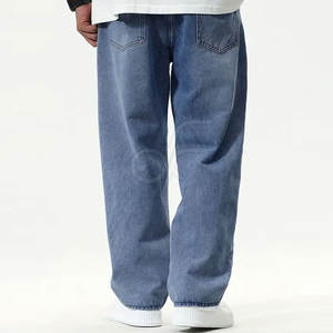 Pantalones vaqueros holgados de último diseño con servicio OEM para hombre, pantalones vaqueros holgados para hombre de calidad premium y cómodos. - Product Image 3