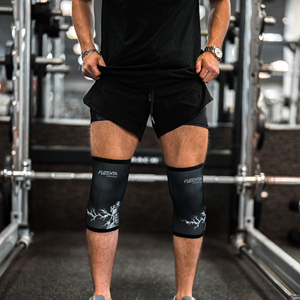 Rodilleras de Compresión para Levantamiento de Pesas y Prevención de Lesiones, con Diseño Zeus, de Neopreno de 7mm, para Gimnasio y Sentadillas - Product Image 5