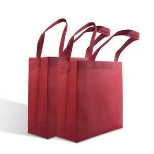 Sac fourre-tout en coton personnalisable imprimé de fleurs, écologique, lavable, style moderne, poignées rouges, toile blanche, promotionnel - Product Image 6
