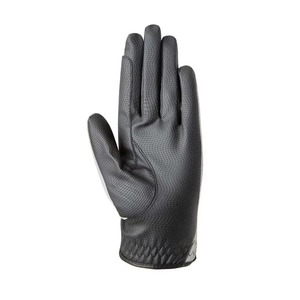 Gants d'équitation de haute qualité pour femmes, gants d'équitation en cuir et tissu premium personnalisés, gants d'équitation pour femmes - Product Image 3