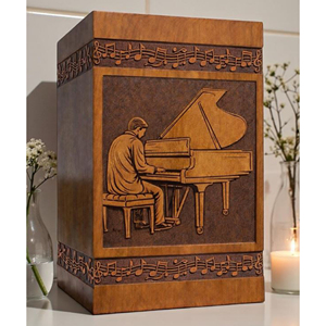 Custom Engraved Wooden Resin Urn <b>Box</b>: <b>Pet</b>/Human <b>Memorial</b> Keepsake urn <b>Memorial</b> Keepsake by AYAANS - Product Image 5