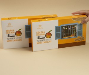 Cajas de Chocolate Rellenas de Mango Legendarias para Regalos y Recuerdos, Caja de Chocolate Personalizada para Exportación OEM ODM - Product Image 4