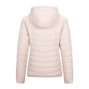 Chaqueta Acolchada Ligera y Plegable para Mujer, con Capucha, Chaqueta de Invierno Acolchada, Informal, Cómoda, Cálida, Acogedora, para Uso Diario, Suave - Product Image 4