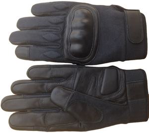 ถุงมือยุทธวิธีหนังวัวหุ้มข้อแบบแข็งถุงมือป้องกันมือตัดความต้านทาน - Product Image 5