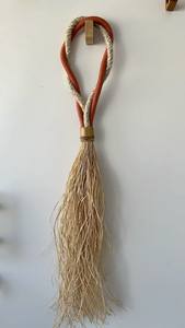 Decoración de Pared con Borlas de Cuentas de Madera Ecológicas Modernas, Adorno Colgante de Perlas de Madera Natural Hecho a Mano, Ligero, Estilo Rústico - Product Image 3