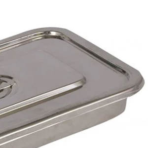 Bandeja Portaherramientas Manual de Acero Inoxidable, Profesional, para Uso Médico, Quirúrgico, Dental y de Laboratorio, de Alta Calidad, Tamaños Personalizados - Product Image 3