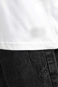 เสื้อยืดแขนสั้นทรงอเมริกันฟิตสำหรับผู้ชาย สวมใส่สบายทุกวัน แฟชั่นลำลองและทันสมัย รองรับเสื้อยืดแขนสั้นทรงอเมริกันฟิต - Product Image 6
