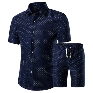 Ensemble short de jogging et t-shirt pour homme, deux pièces, collection été 2026, personnalisable, idéal pour la plage - Nouveauté très prisée - Product Image 5