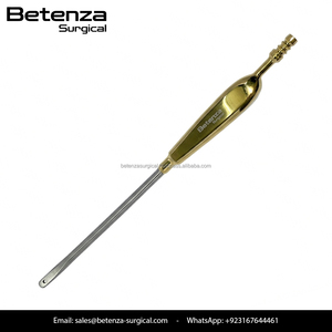 Elevador Endoscópico de Frente Curvo de Acero Inoxidable con Succión para Cirugía Plástica Reconstructiva Daniel - Product Image 3