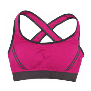 New Arrival High Quality Women Sports Bra Seamless Breathable Yoga Fitness Wear Customized Sports Gym Bra MADE <b>BY</b> BS - Product Image 6