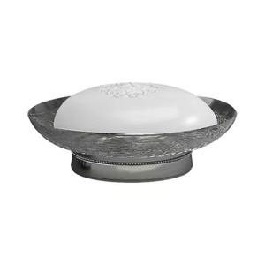Cheap Price Standard Design Oval Shape Decorative Soap Dish Prime Quality Stainless Steel <b>Black</b> Color Soap Dish And Stand - Product Image 6