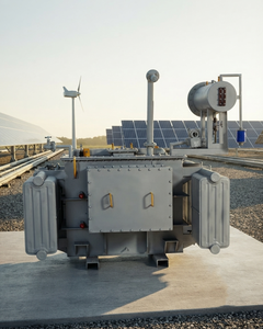 Transformador de Distribución Trifásico Sumergido en Aceite, el Más Vendido, para Plantas Industriales, Distribución de Energía y Redes Eléctricas - Product Image 1