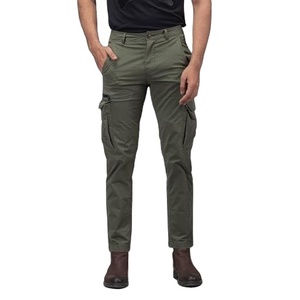Exclusivo de lona para hombre otoño primavera cremallera Fly Straight Woven Loss calidad superior marca personalizada verano especial Cargo Pant - Product Image 2