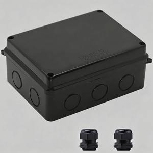 Boîte de jonction électrique étanche en ABS sur mesure, moulage par injection plastique, fabricant OEM, IP65 IP66 - Product Image 1