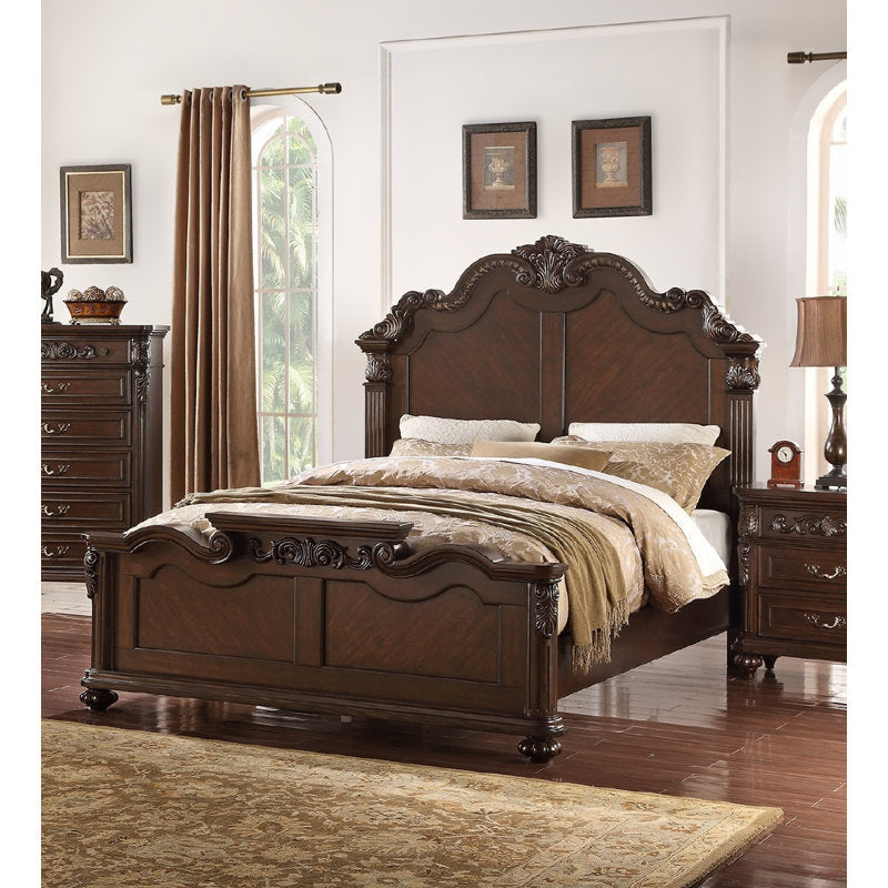 antique wooden bed set bedroom furniture