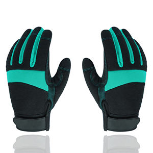 Guantes de Trabajo Multiusos de Alto Rendimiento, Antideslizantes, con Palma de Cuero, Equipo de Protección para Exteriores para Hombres, Guantes de Seguridad para Trabajo al por Mayor - Product Image 5