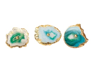 Opale Harmony fait à la main Orgone Agate boutons et poignées d'armoire matériel en cristal poli exquis pour la décoration de la maison élégante - Product Image 4