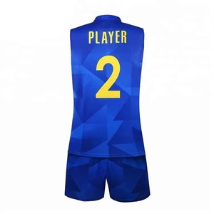 Top Model Branded Product Unisex Breathable <b>Volleyball</b> Uniform New OEM Outdoor Uniform with Short Sleeves for Men and Women - Product Image 6