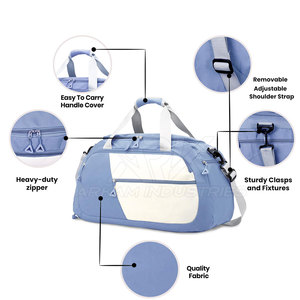 Bolsa de lona simple con asas de fácil transporte y interior espacioso para guardar equipo. Bolsa de lona resistente. - Product Image 4
