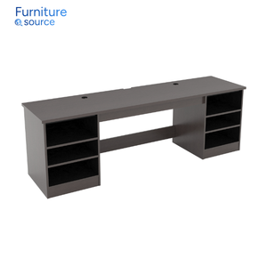 (103W x 20D x 30H) Motel moderne 6 bureaux, bureaux de travail pour hôtels peu encombrants, qualité garantie, prix de gros compétitif - Product Image 2