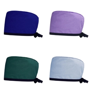 Adjustable Customized Design Medical <b>Scrub</b> <b>Caps</b> OEM Wholesale High Quality Breathable Anti Wrinkle Unisex Surgical <b>Scrub</b> <b>Caps</b> - Product Image 1