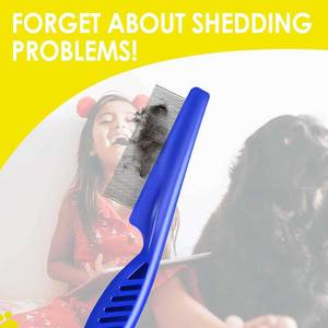 Material resistente al óxido para un uso duradero, peine para el cuidado de mascotas, herramienta de aseo para uso doméstico y profesional, peine para el cuidado de mascotas - Product Image 4