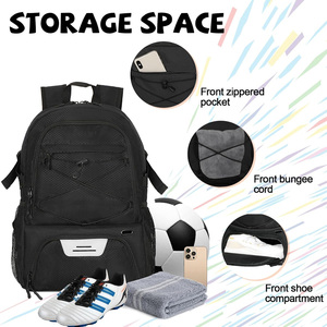 Bolsa de Fútbol para Entrenamientos de Equipo, Partidos Competitivos, Campamentos de Fútbol, Eventos Deportivos y Equipo de Entrenamiento Diario - Product Image 1