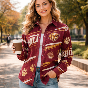 Camisas de Franela Personalizadas al por Mayor para Mujer - Fabricante y Proveedor OEM - Product Image 6