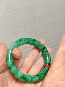 Bracelet jonc en résine fait main personnalisé, bijou de mode abstrait moderne pour femme, assortiment de perles - Product Image 5