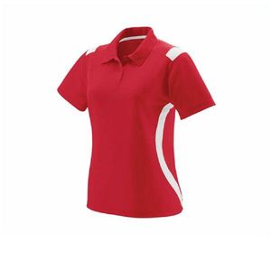 Nouveau Polo Femme Décontracté Manches Courtes Coupe Slim T-shirts Polo Grande Taille Coton - Product Image 1