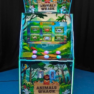 Machines de jeu d'arcade à tickets de récompense, modèle Animal Whack 32'', à monnayeur, en promotion - Product Image 1