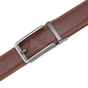 High Quality cowhide leather belt Wholesale Handmade Genuine Leather custom leather belt buckle Men's Belt Custom Luxury - Product Image 4