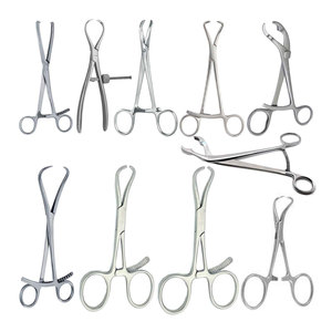 Juego de Pinzas para Sujetar Huesos, 10 Piezas, Pinza Ortopédica Manual de Alta Resistencia Tipo Kern, Kit de Instrumentos Quirúrgicos Autocentrantes de Acero Inoxidable - Product Image 1