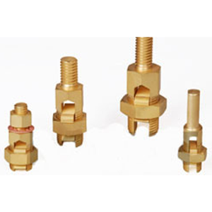 Connecteur de raccordement en laiton avec système de serrage robuste pour les connexions de dérivation de fils électriques - Product Image 1