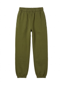 Pantalon de sport décontracté respirant à taille mi-haute avec cordon de serrage pour garçon, collection hiver 2021, vente en gros usine - Product Image 2