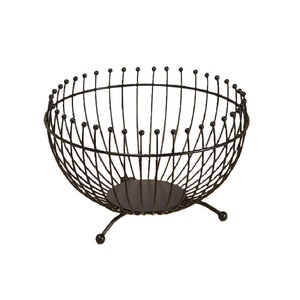 Panier à fruits en fer tendance, panier à légumes décoratif pour table, utilisations multiples dans la cuisine à domicile, taille et forme personnalisées - Product Image 1