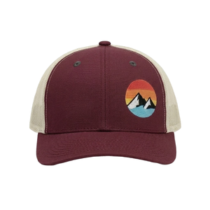 Gorra Trucker Personalizada con Bordado, Malla Trasera, Cierre a Presión, Gorra con Logotipo de Montaña para Exteriores - Product Image 5