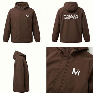 Suministro al por Mayor de Chaquetas con Capucha Unisex, Personalizadas, Resistentes al Agua, Estilo Urbano, con Marca Corporativa - Product Image 6