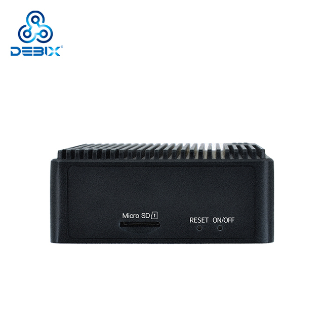 DEBIX IMX8MP Cpu Mini Pc Wifi Linux Ubuntu Win10 Iot Os Fanless Industrial AI Edge Computing Small Mini Pc