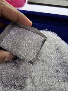 R&K GEMS เพชรเม็ดเดี่ยวขนาด 0.01 กะรัต 0.025 กะรัต เพชรเจียระไนแบบบริลเลียนท์ เพชรเพาะเลี้ยงในห้องปฏิบัติการ เพชรแฟนซีขัดเงาแบบเบา เพชรเม็ดเดี่ยวสังเคราะห์ขนาดเล็ก สำหรับทำเครื่องประดับ - Product Image 3